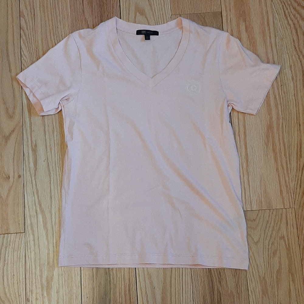 Light pink Frye tshirt xs